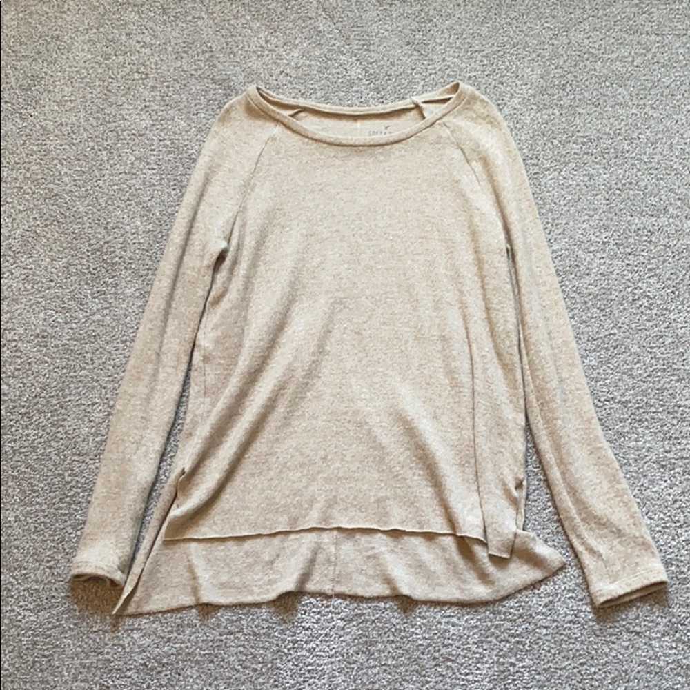 Cream sweater